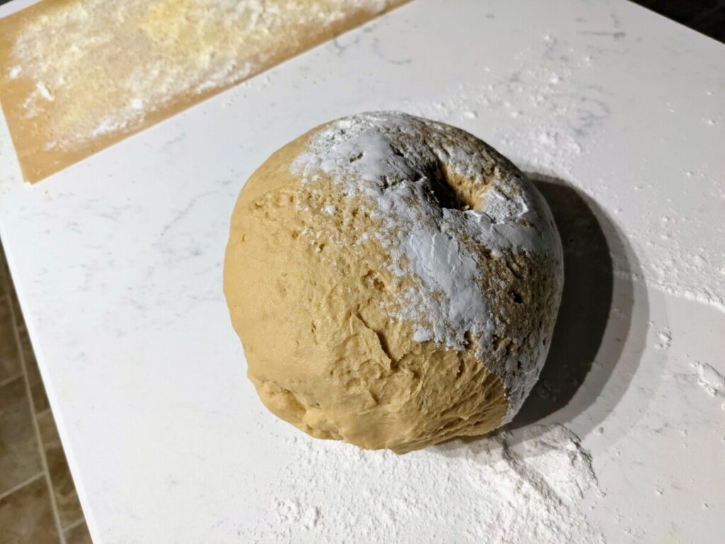 gluten-free bagel dough